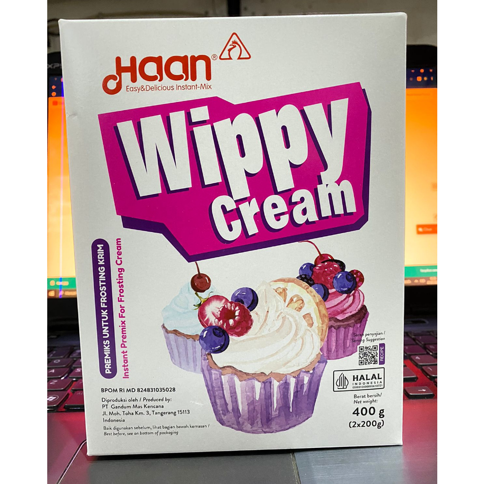 

Terlaris Haan Wippy Cream - Whipped Cream 400gr Diskon