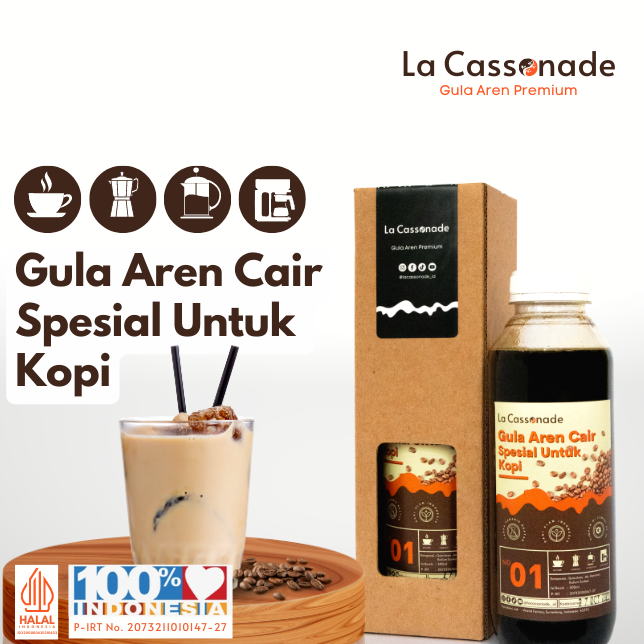 

Terlaris Gula Aren Cair Spesial Untuk Kopi - La Cassonade Gula Aren Premium | Gula Aren Cair Premium