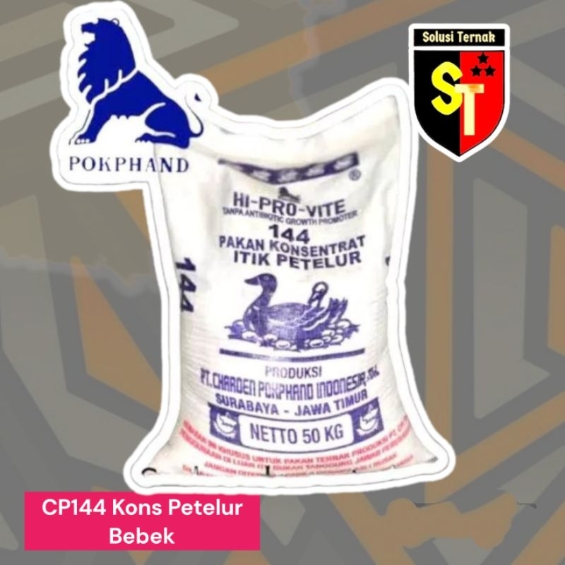 Konsentrat Bebek Petelur CP144 1Kg - Pur Petelur Bebek Itik