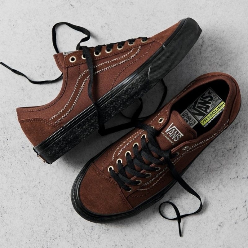 VANS OLDSKOOL STYLE36 DECON SF VR3 X MICHAEL FEBRUARY DARK BROWN BNIB ORIGINAL