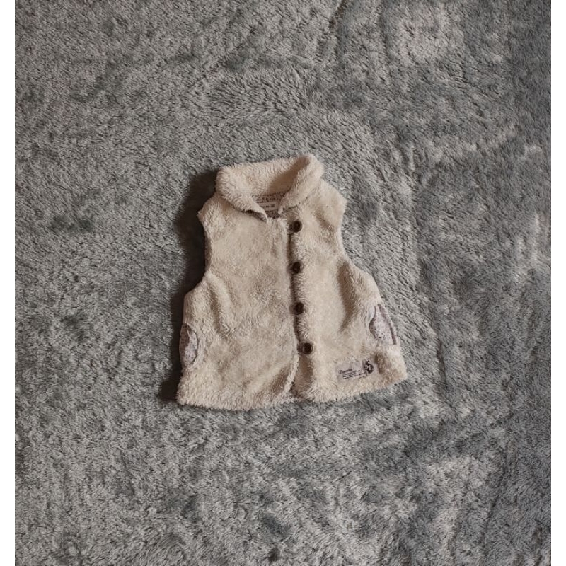 rompi anak perempuan brand biquette size 90/ 18 - 24 bln ( minus pemakaian)