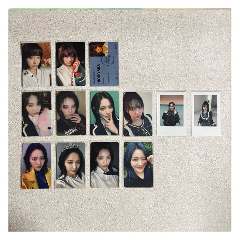 (WTS) Billlie Photocard Moon Sua