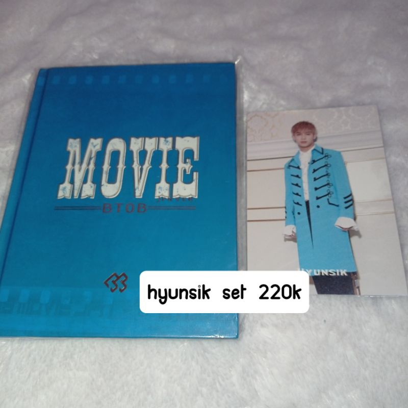 BTOB JAPAN ALBUM MOVIE HYUNSIK SET