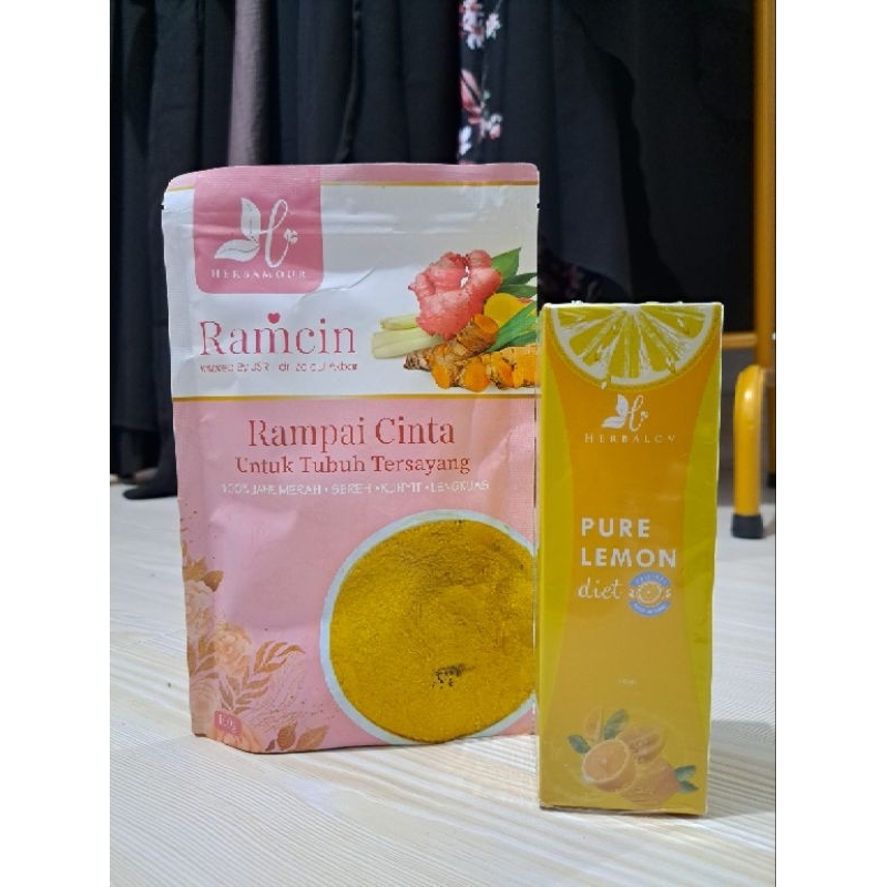 Paket diet sehat bahagia | Ramcin | Pure lemon diet | Asam lambung gerd maagh