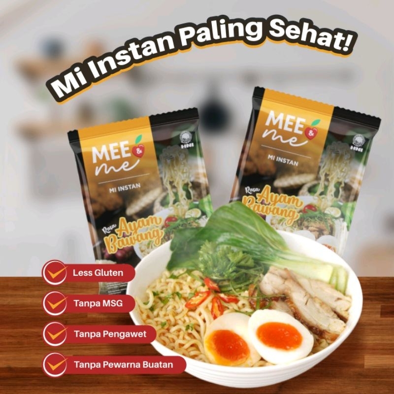 

Meeandme Rasa Ayam Bawang Mie Enak 1 bungkus
