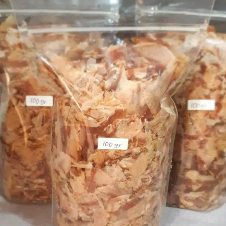 

Best Terlaris KATSUOBUSHI / CAKALANG ASAP SERUT 50 GRAM