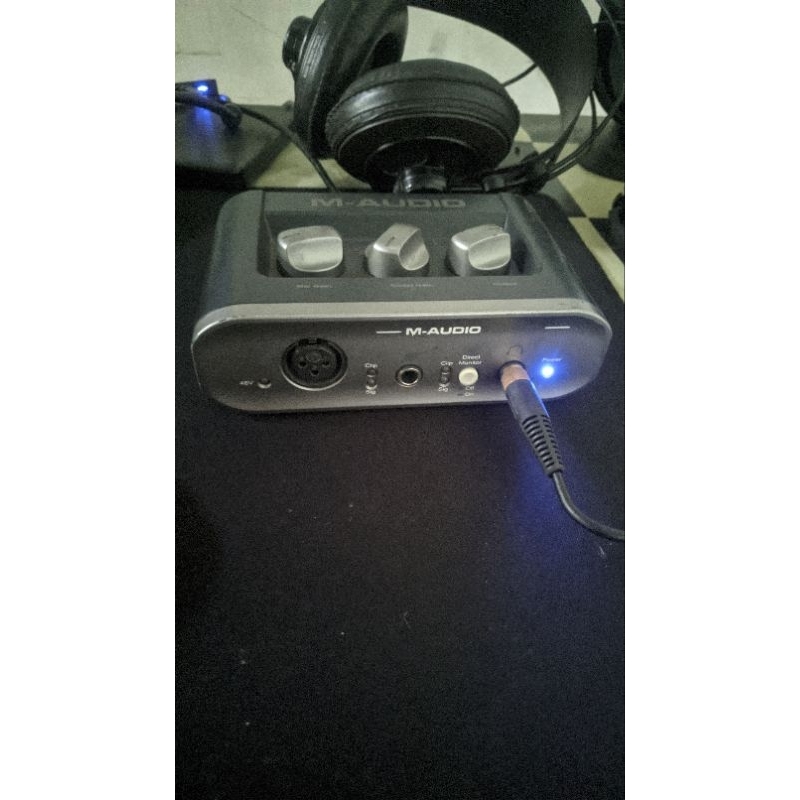 M-Audio audio fast track interface USB soundcard recording m audio