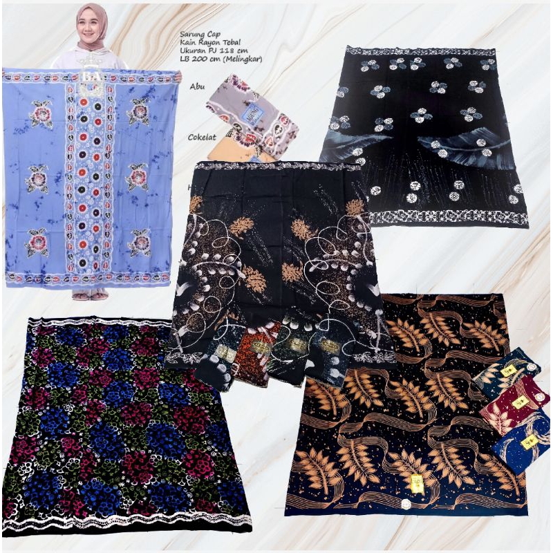 SARUNG SANRI UKURAN JUMBO , SARUNG GOYOR WANITA