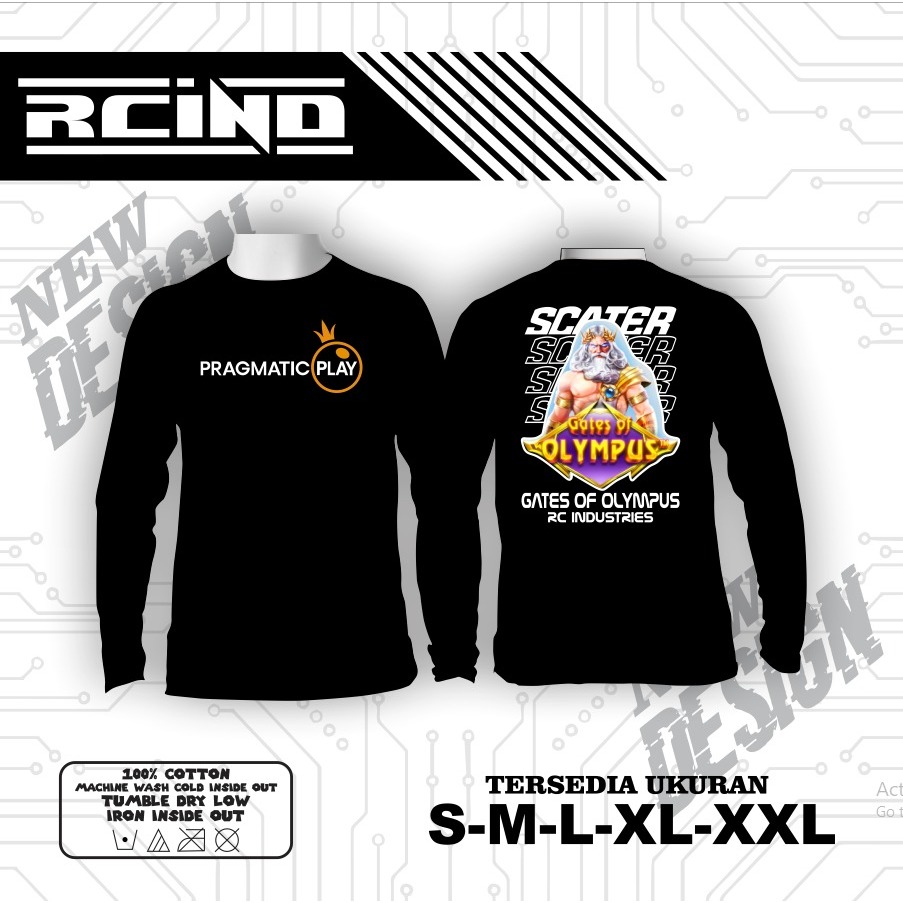 Kaos Slot keren BISA COD GRATIS ONGKIR DISKON Baju Slot T-shirt Premium-Kaos Pragmatic Play ZEUS Baj