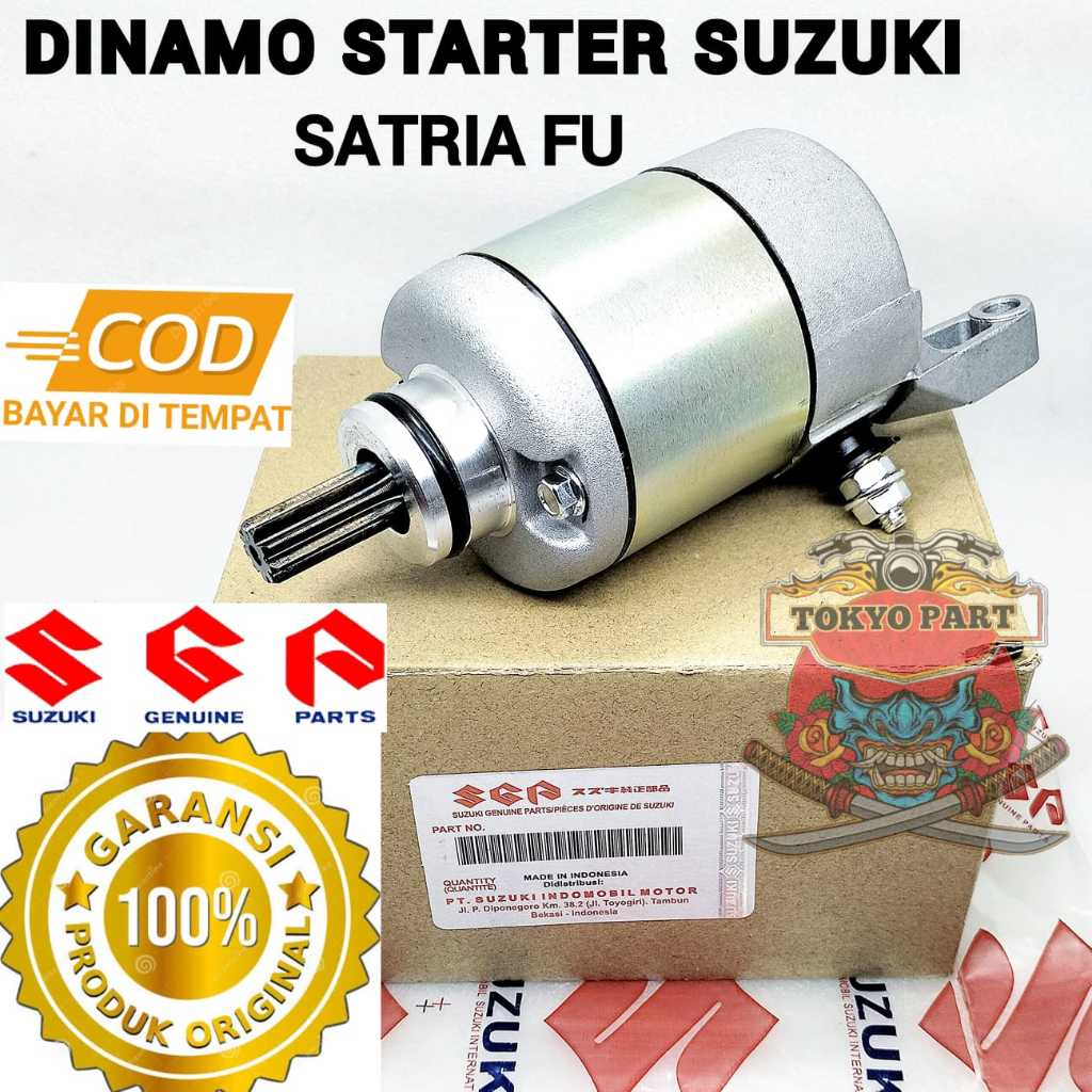 DINAMO STATER ORI SUZUKI SATRIA FU KUALITAS ASLI ORIGINAL SUZUKI SGP PRESISI TIDAK BOROS AKI, PUTARA