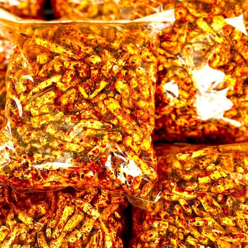 

Basreng Pedas Daun Jeruk 500gram Renyah Gurih Bikin Nagih