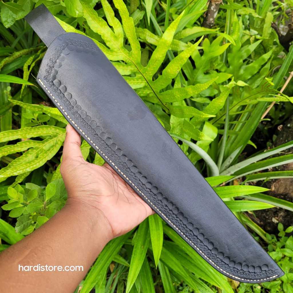 Sarung Pisau Untuk Tramontina PASSADOR 12 inchi / 31 cm Bahan Asli Kulit Sapi