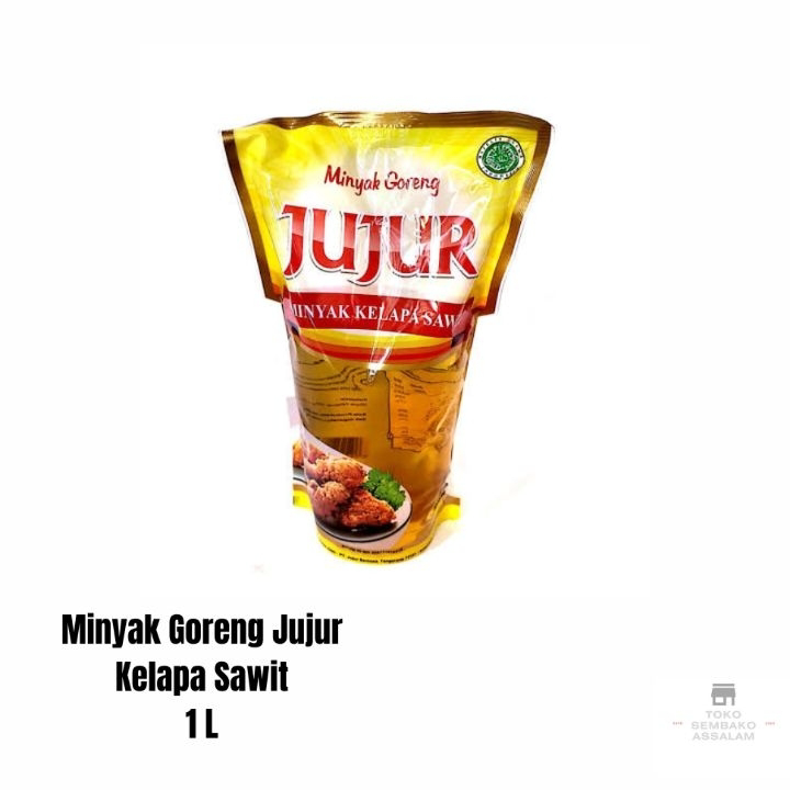 

Super Promo Minyak goreng jujur 1 liter refill / Minyak refill jujur 1 liter / Minyak jujur satu liter / Minyak goreng jujur