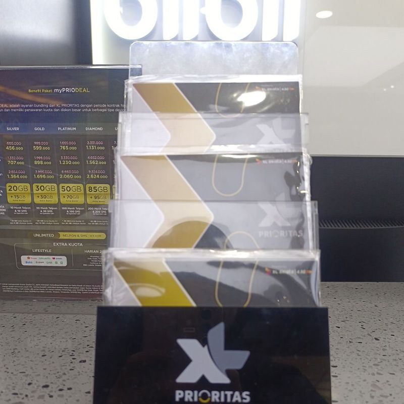 XL Prioritas Gold 12 Bulan