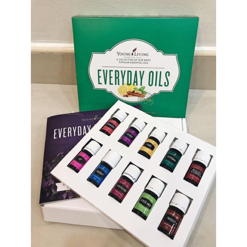 Everyday Oils Essential Oil Young Living Joy 5ml Citrus Fresh 5ml Tea Tree 5ml