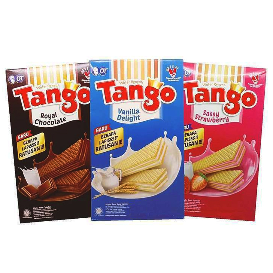 

Tango Wafer Royal Chocolate 5 g Isi 20 pcs / box