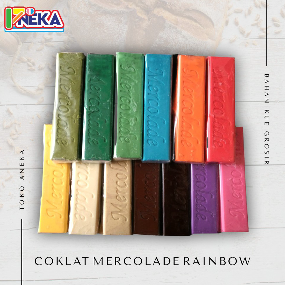 

✦MURAH LEBAY✦ Mercolade Coklat Batang Rainbow All Varian