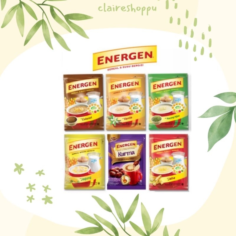 

ENERGEN SEREAL ANEKA RASA [ ISI 10 PCS ]