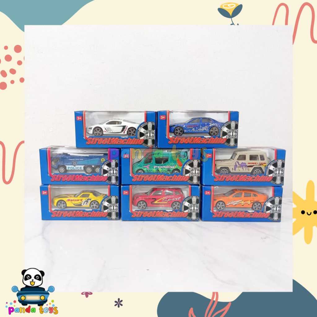 MAINAN DIECAST METAL STREET MACHINE PT-605