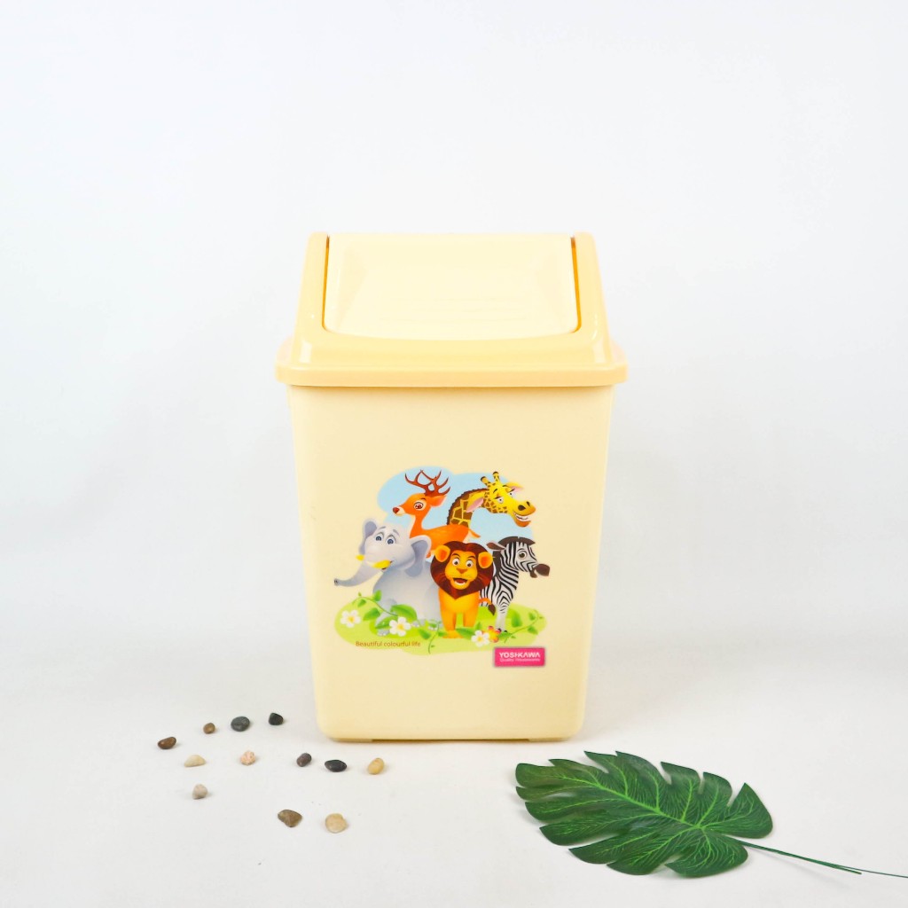 YOSHIKAWA Tempat Sampah Tutup Swing Pi 1015