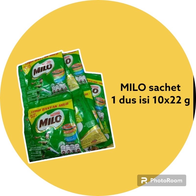 

Milo Sachet 1 Dus (10 x 22 g)