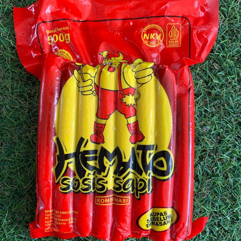 

Hemato Sosis Sapi 500 Gram