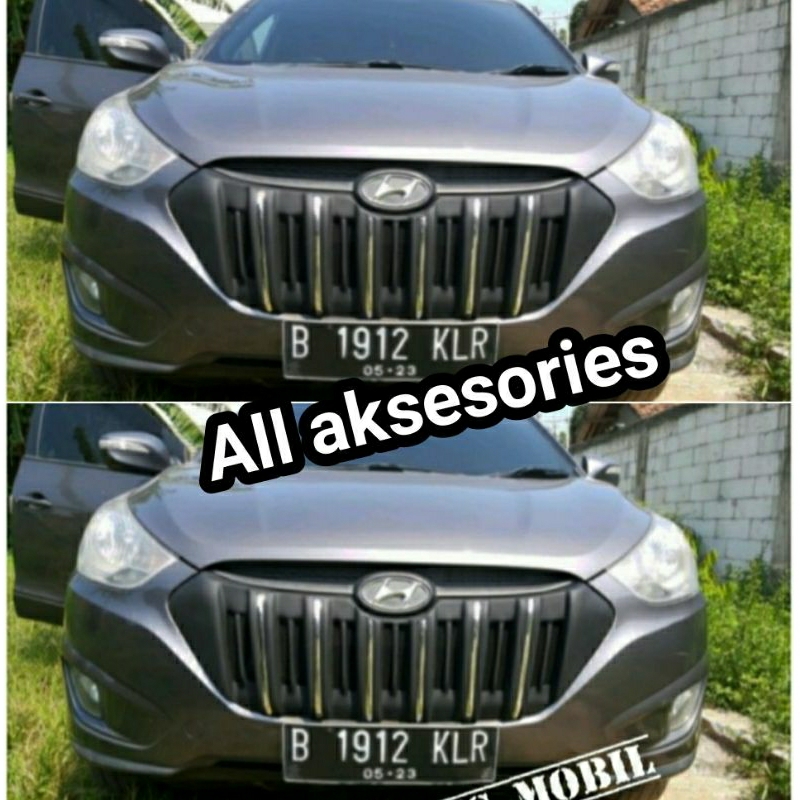 Grill Tucson 2010-2013 Model Apollo Lis chrome