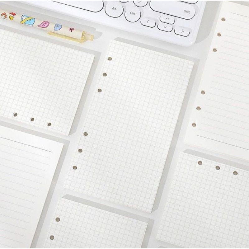 

Binder loose leaf A6 isi binder A6 binder refill A6 buku catatan