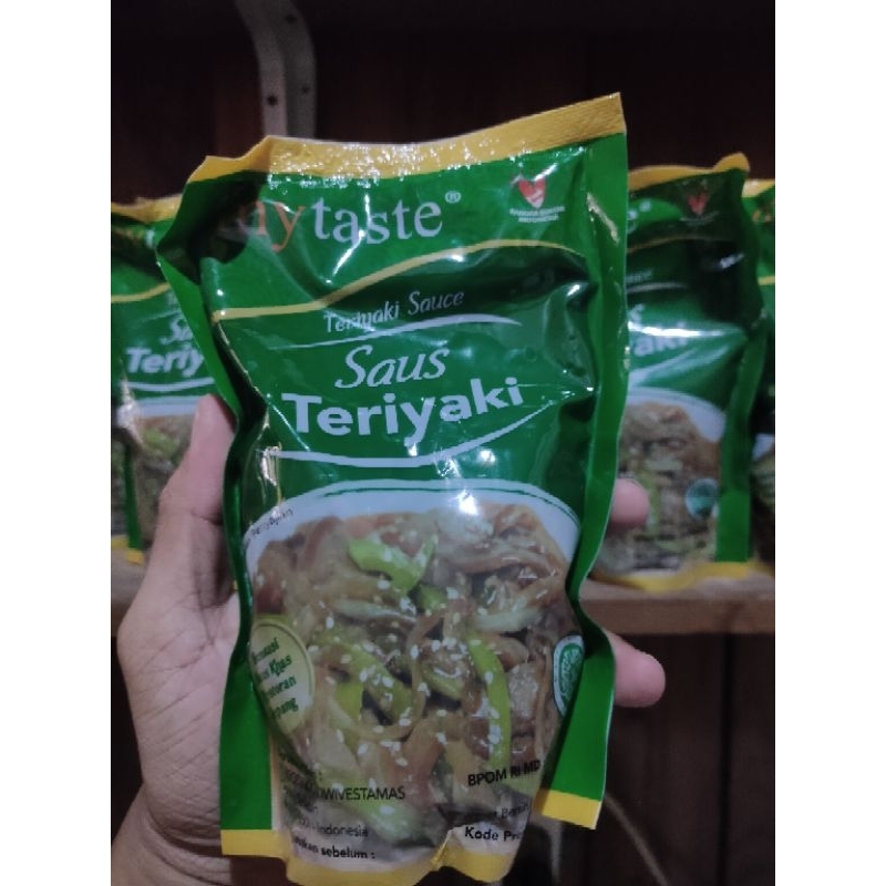 

my taste teriyaki sauce (saus teriyaki) 500 gram