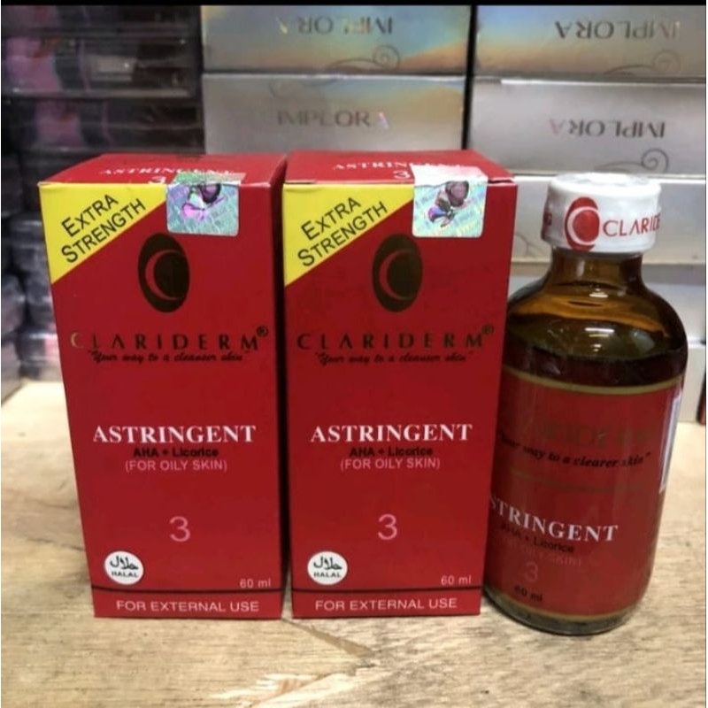 TONER CLARIDERM 100% ORIGINAL