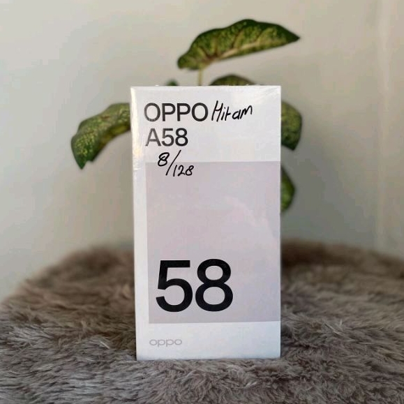 OPPO A58 8/128GB, SuperVOOC 33Watt NFC Garansi Resmi