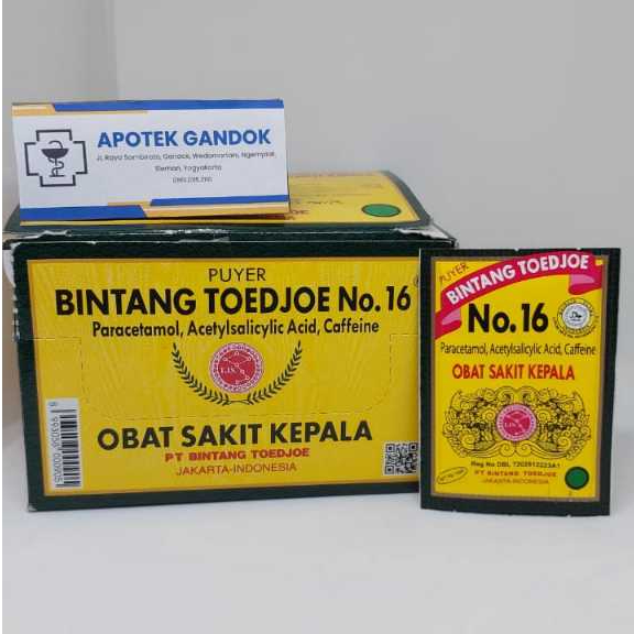 Puyer 16 obat sakit kepala