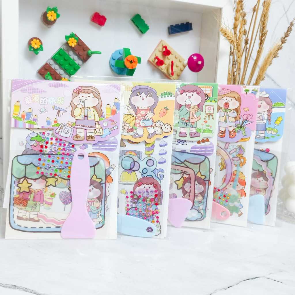 

Jual Paket Deco Kit Isi Spatula Perata / Glitter Beads / 3 pcs Stiker LGL 9461 / Stiker Waterproof dan Transparan