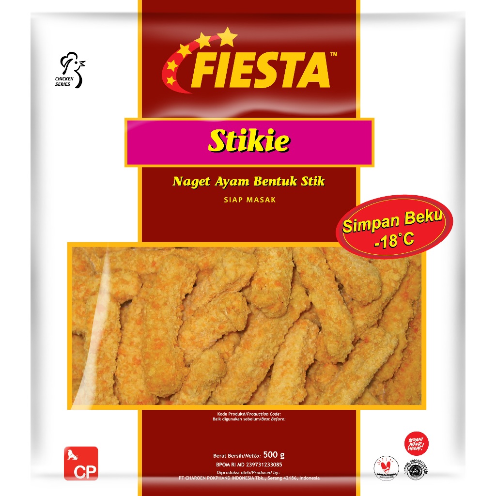 

Fiesta Stikie nugget ayam 500gr