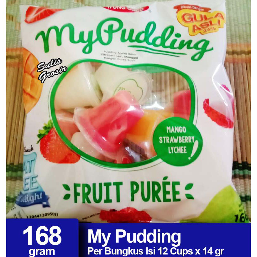 

Super Promo Wong Coco My Pudding Fruit Puree Bebas Lemak Per Bungkus Isi 12 Cups x 14 gr Diskon Promo