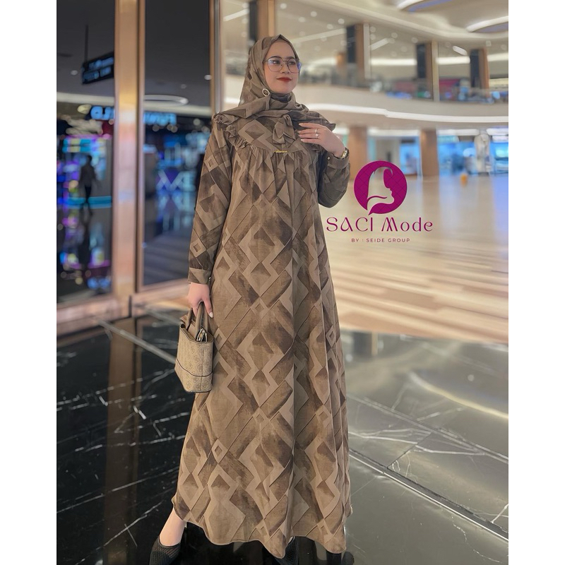 Gamis Set Hijab By SACI Mode