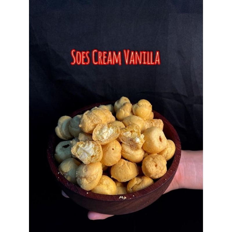 

Soes Cream Vanila Mantul