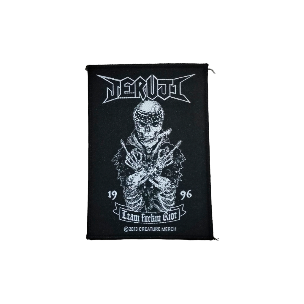 WOVEN PATCH JERUJI - TEAM FUCKIN RIOT 1996