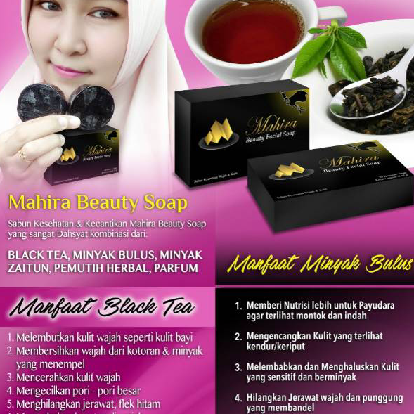 GSNC1957 (V44859) SABUN MAHIRA BEAUTY SOAP SABUN KESEHATAN DAN KECANTIKAN PRIA DAN WANITA