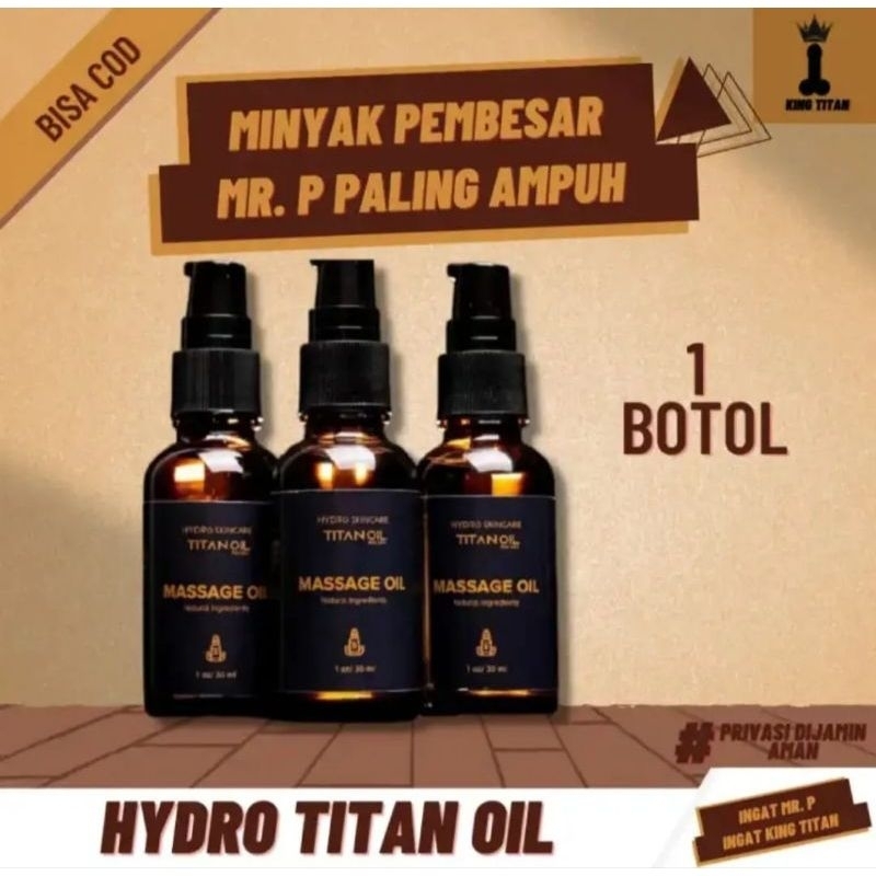 massage pembesarpenis hydro ampuh PERMANEN titan oil for men 100% asli original