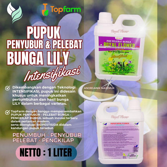 Pupuk Khusus Tanaman Bunga / Pupuk Khusus Bunga / Pupuk Tanaman Bunga Lily / Pupuk Bunga Lili / Pupu