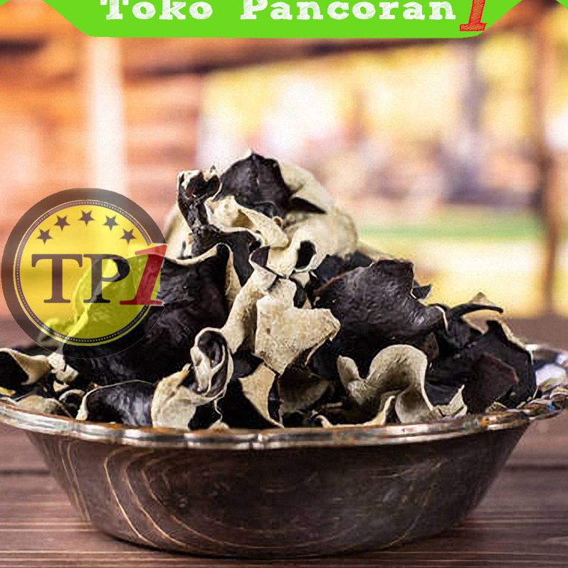 

➨➤✹✴ Jamur Kuping Kering 40g Bokni Bokji Hitam Hei Mu Er /Dried Black Fungus Kirim Sekarang