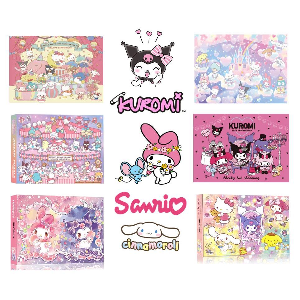 SANRI0 SERIES KIDS JIGSAW PUZZLE MAINAN EDUKASI SENSORIK MOTORIK ANAK