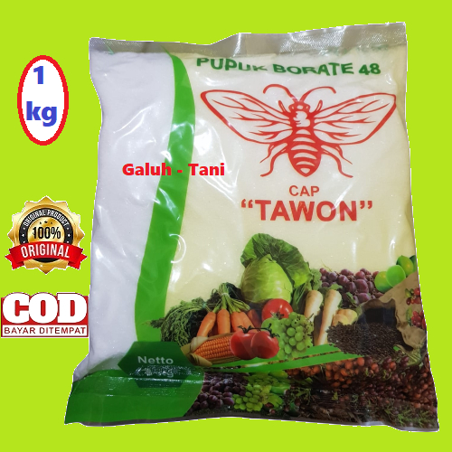 Pupuk Boron Borate 48 Cap Tawon @1 kg
