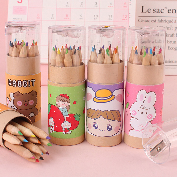 

Terbatas 1 SET PENSIL WARNA + TEMPAT PENSIL + RAUTAN / PENSIL MELUKIS 1 SET FS