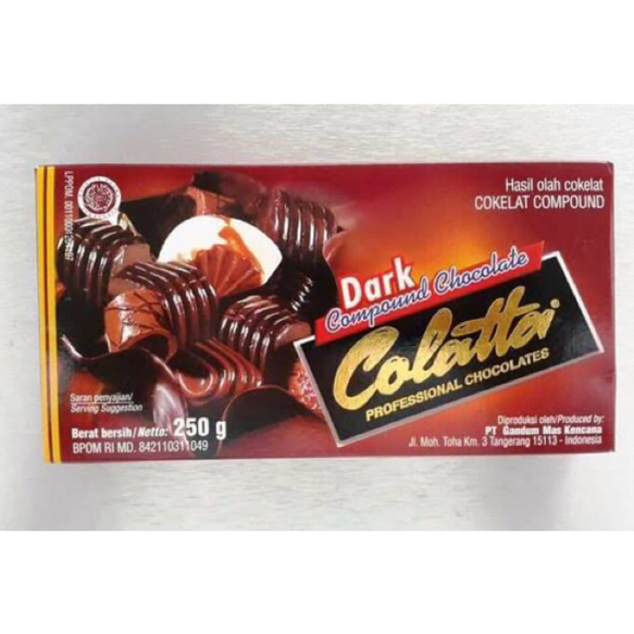 

TRGX7955 [KODE 77] Colatta Dark Compound 250gr