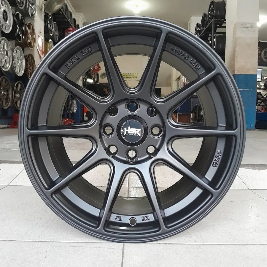 Velg Celong Ring 15 Hsr Shinjuku H8 Lebar 7/8 Smb Velg Mobil Terlaris