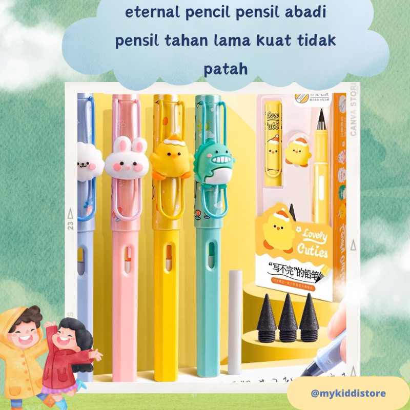 

eternal pencil pensil abadi pensil tahan lama kuat tidak patah