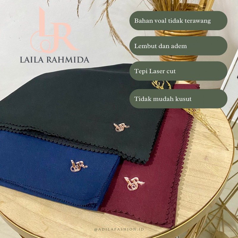 Terbaru Hijab Voal Miracle | Hijab Laser cut by LR