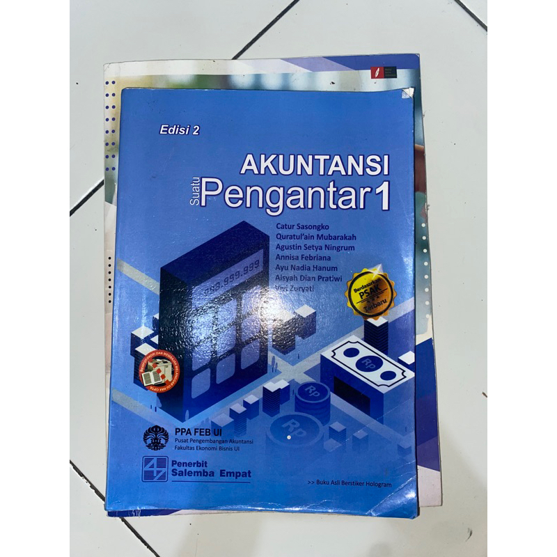 

akuntansi pengantar 1 edisi dua penerbit salemba empat